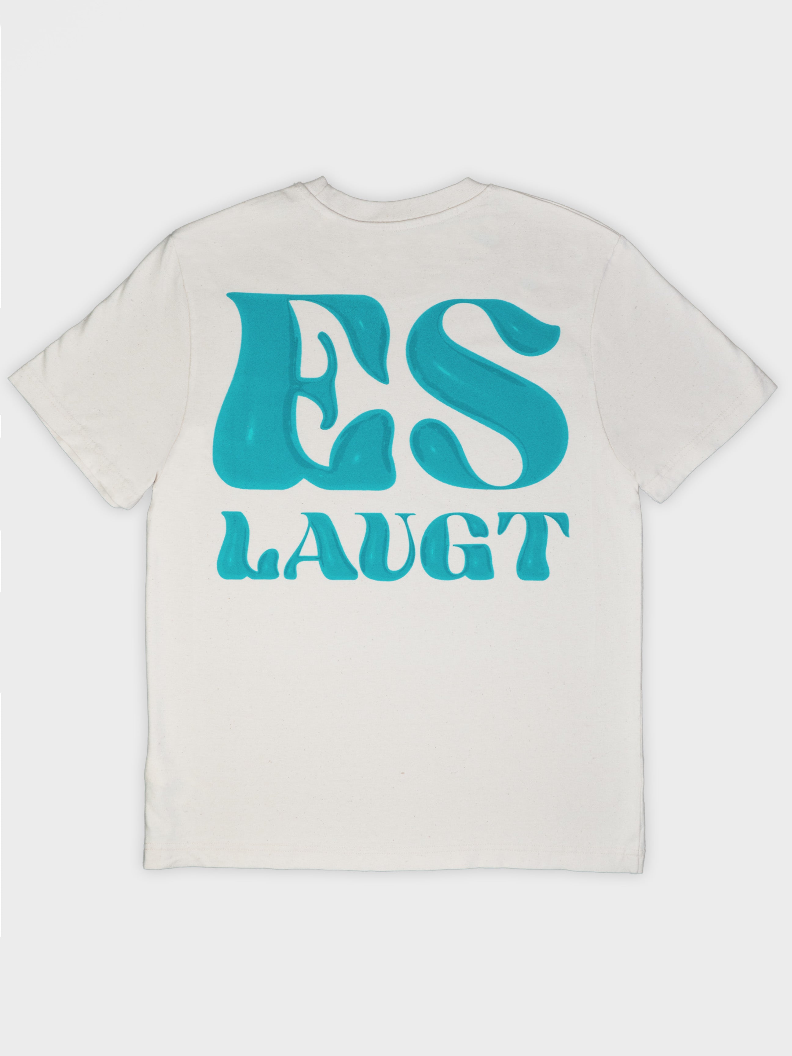 Shirt: Brezeltest (natural / türkis) - nurcool