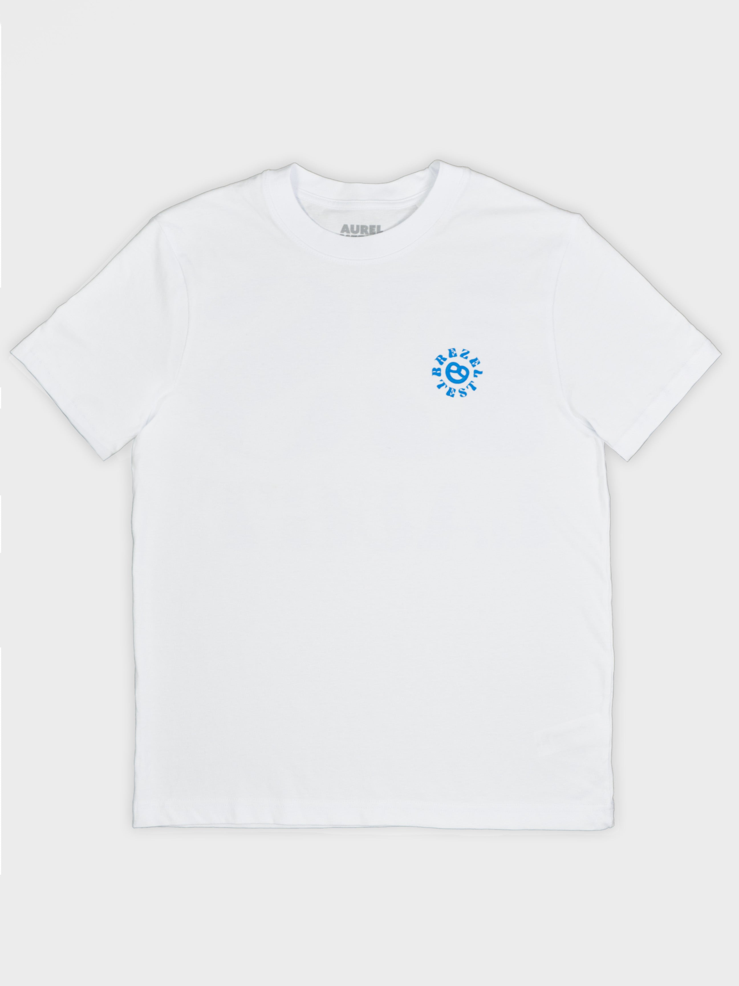 Shirt: Brezeltest (weiß / blau) - nurcool