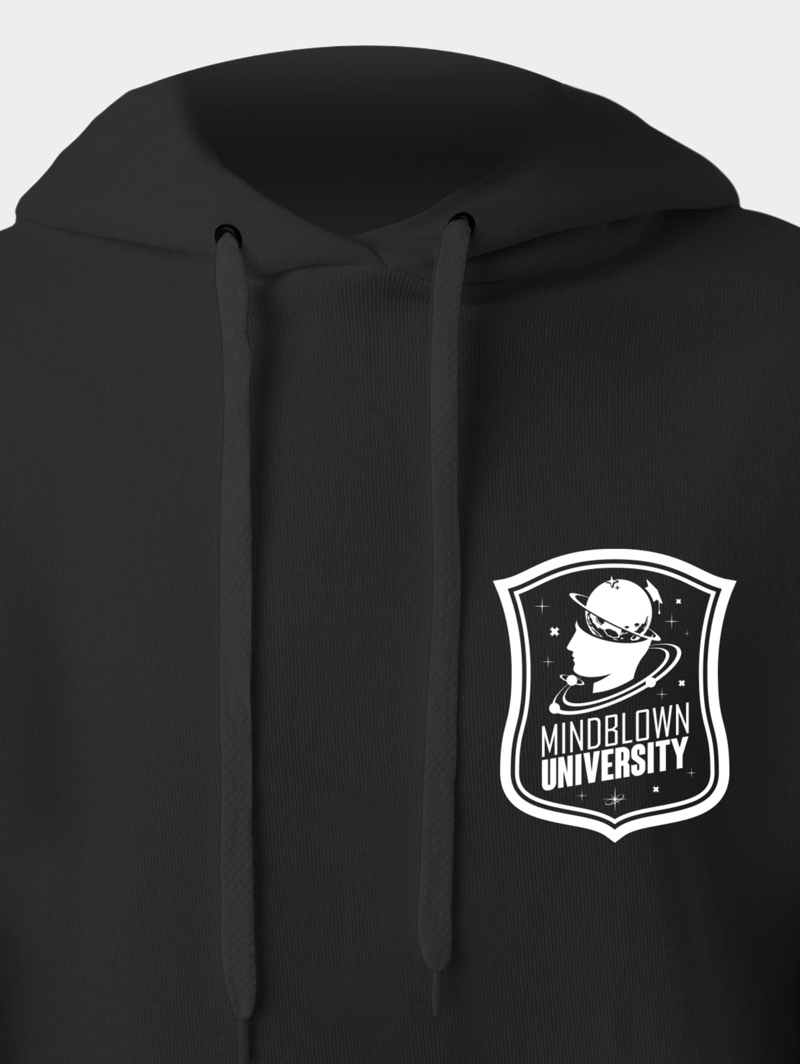 Hoodie: Mindblown University Wappen - nurcool
