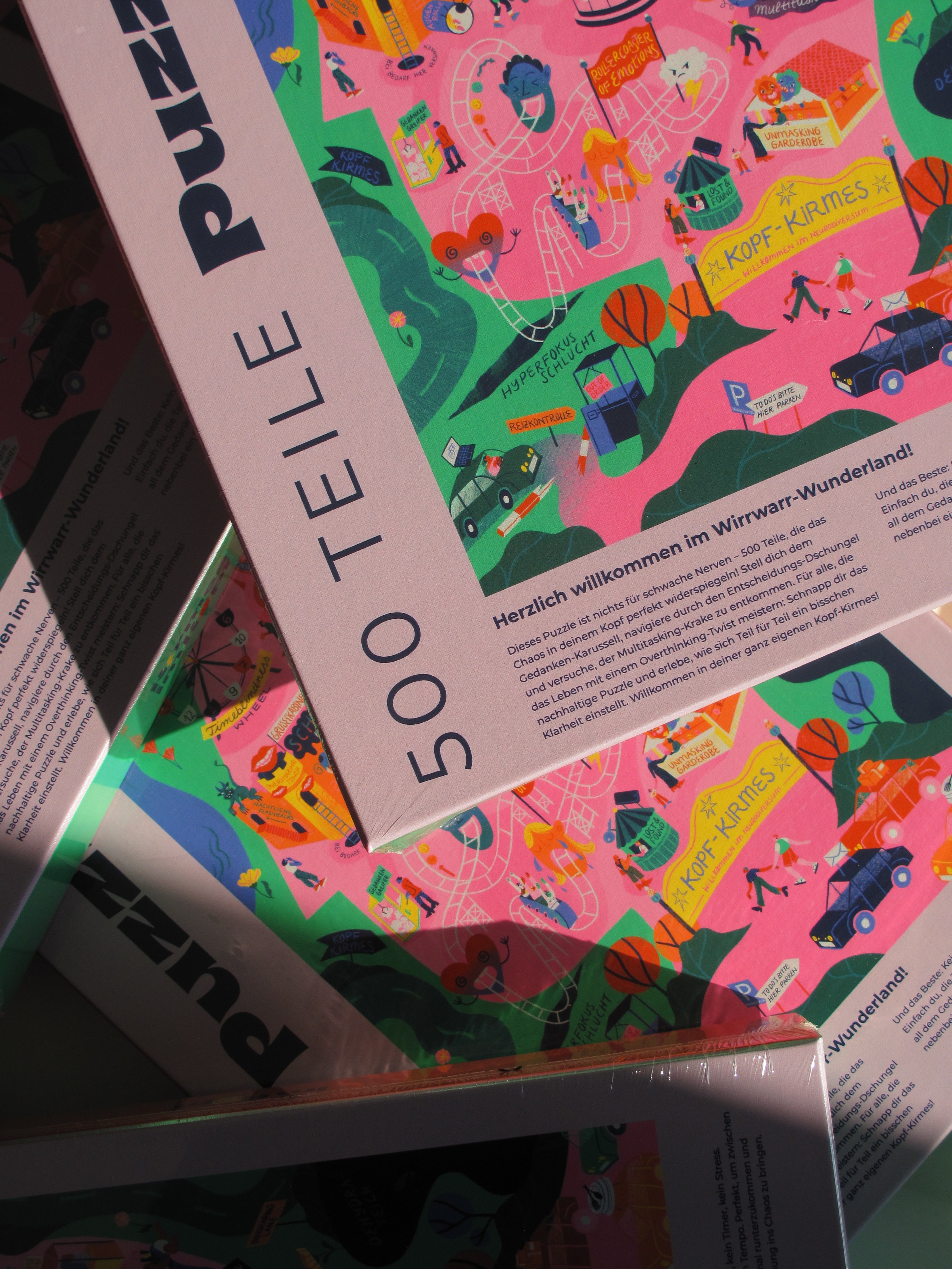 PRE-ORDER - Puzzle: Kirmes im Kopf - nurcool