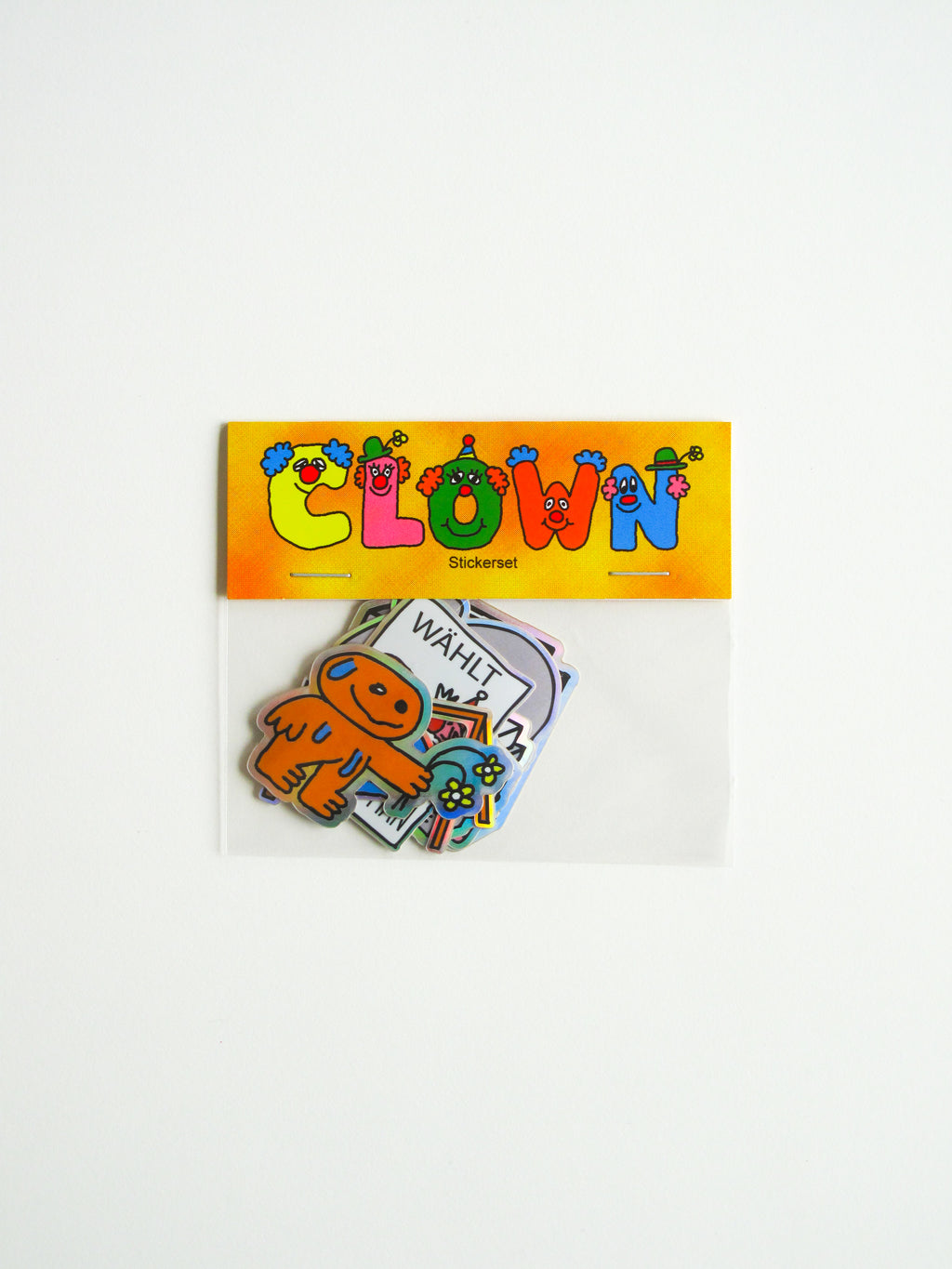 Sticker-Set: Clown - nurcool