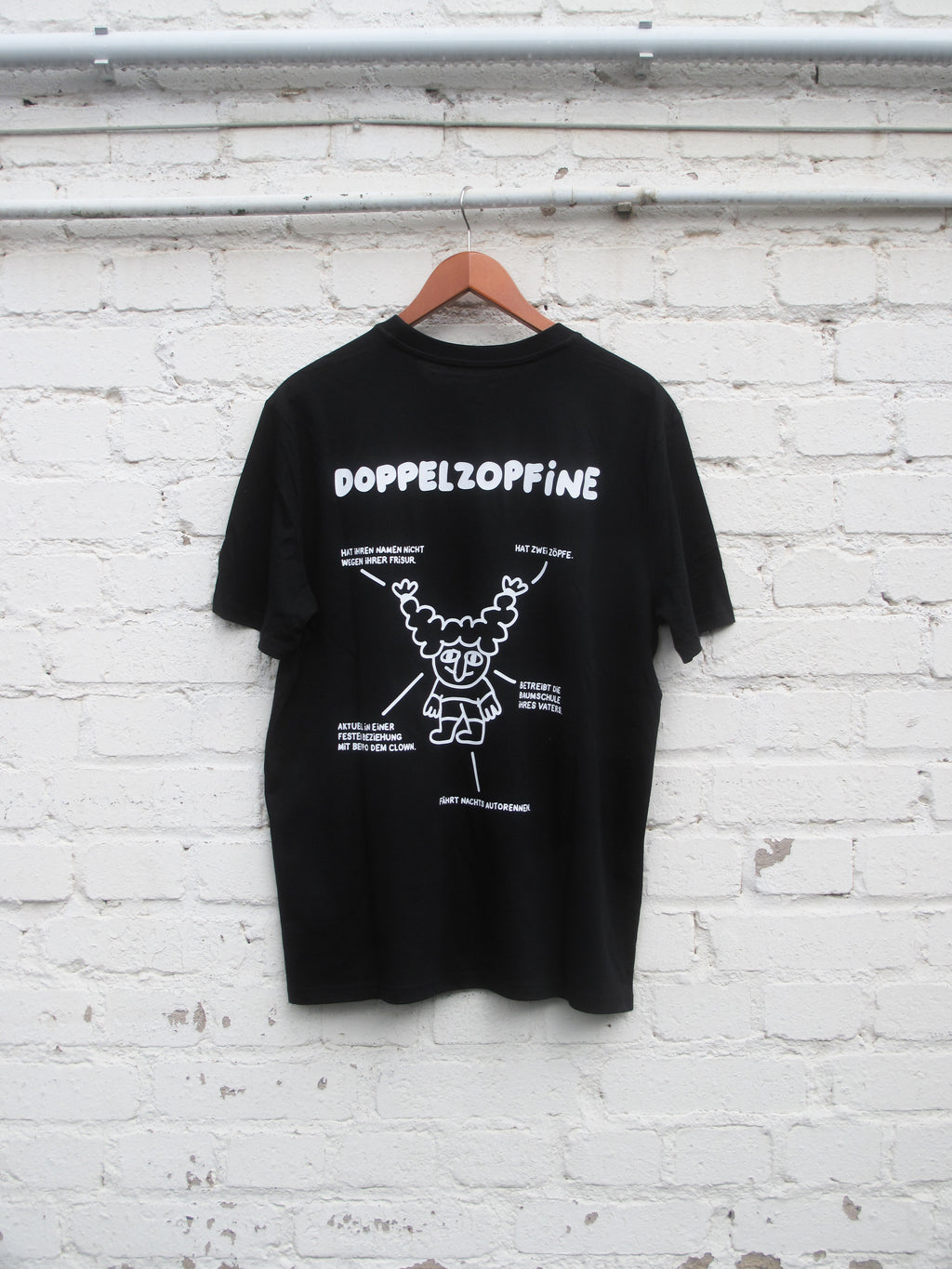 Shirt: Doppelzopfine