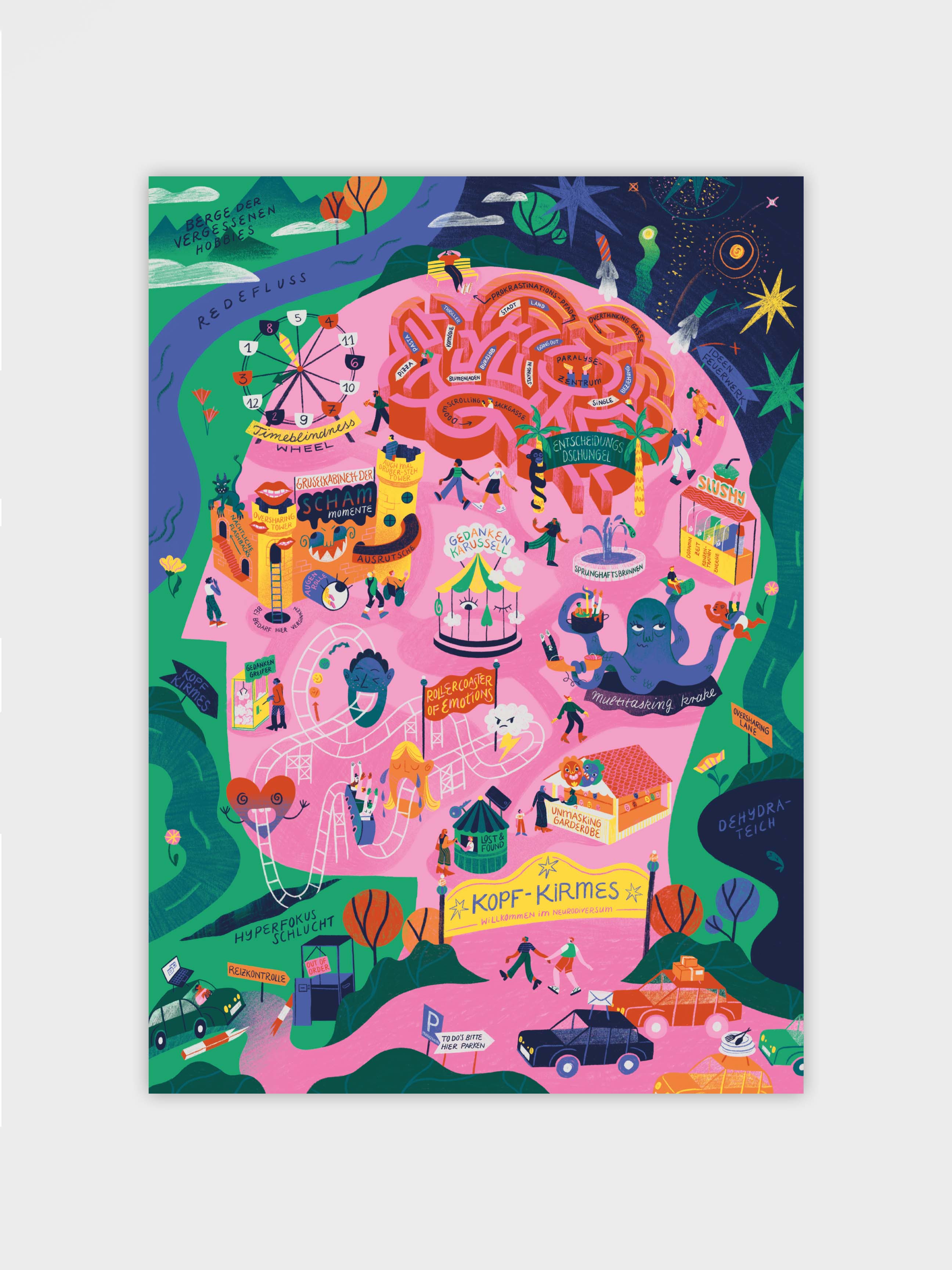 PRE-ORDER - Puzzle: Kirmes im Kopf - nurcool