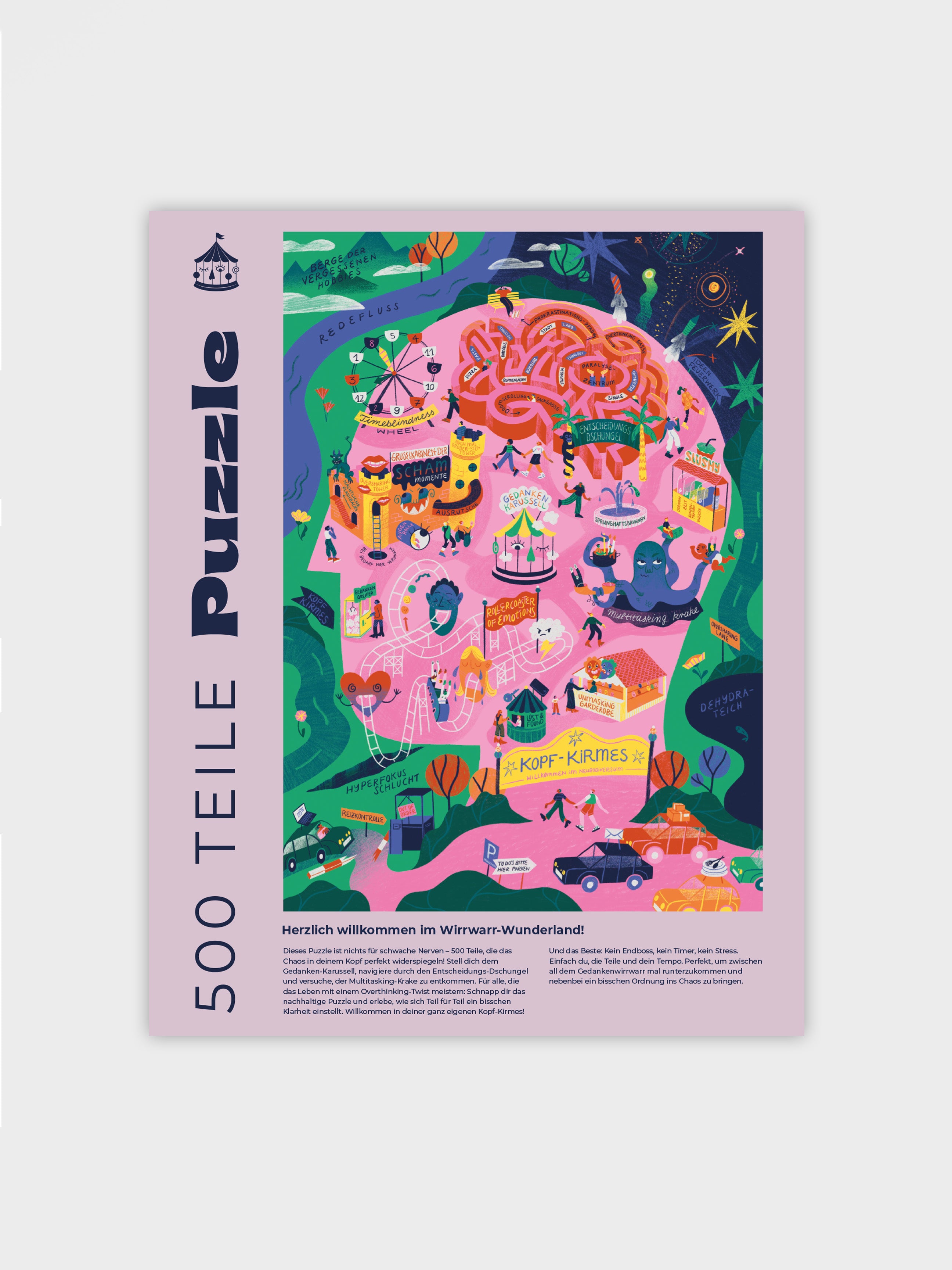 PRE-ORDER - Puzzle: Kirmes im Kopf - nurcool
