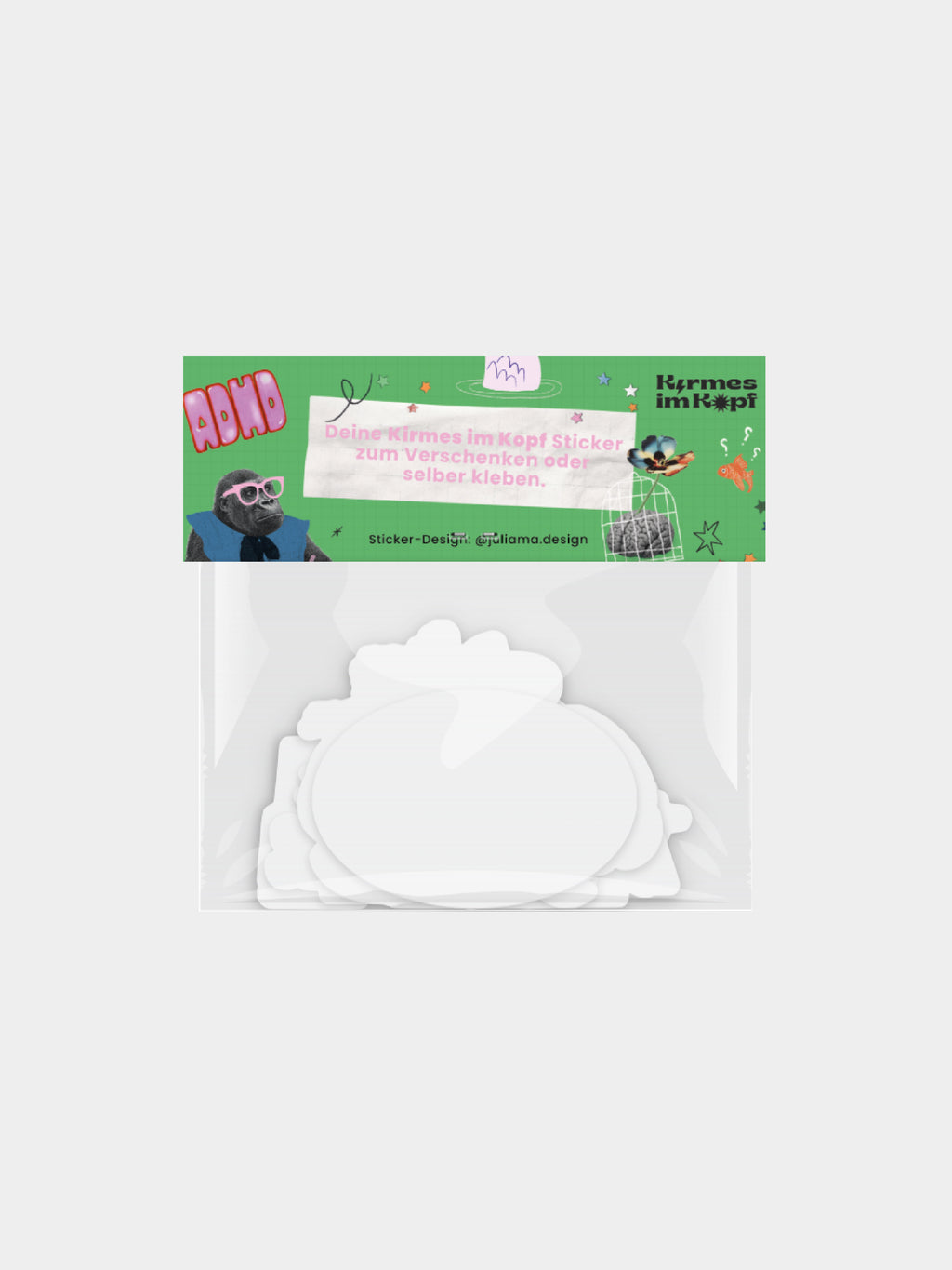 Sticker-Set: Normal war nie der Plan x Angelina Boerger - nurcool
