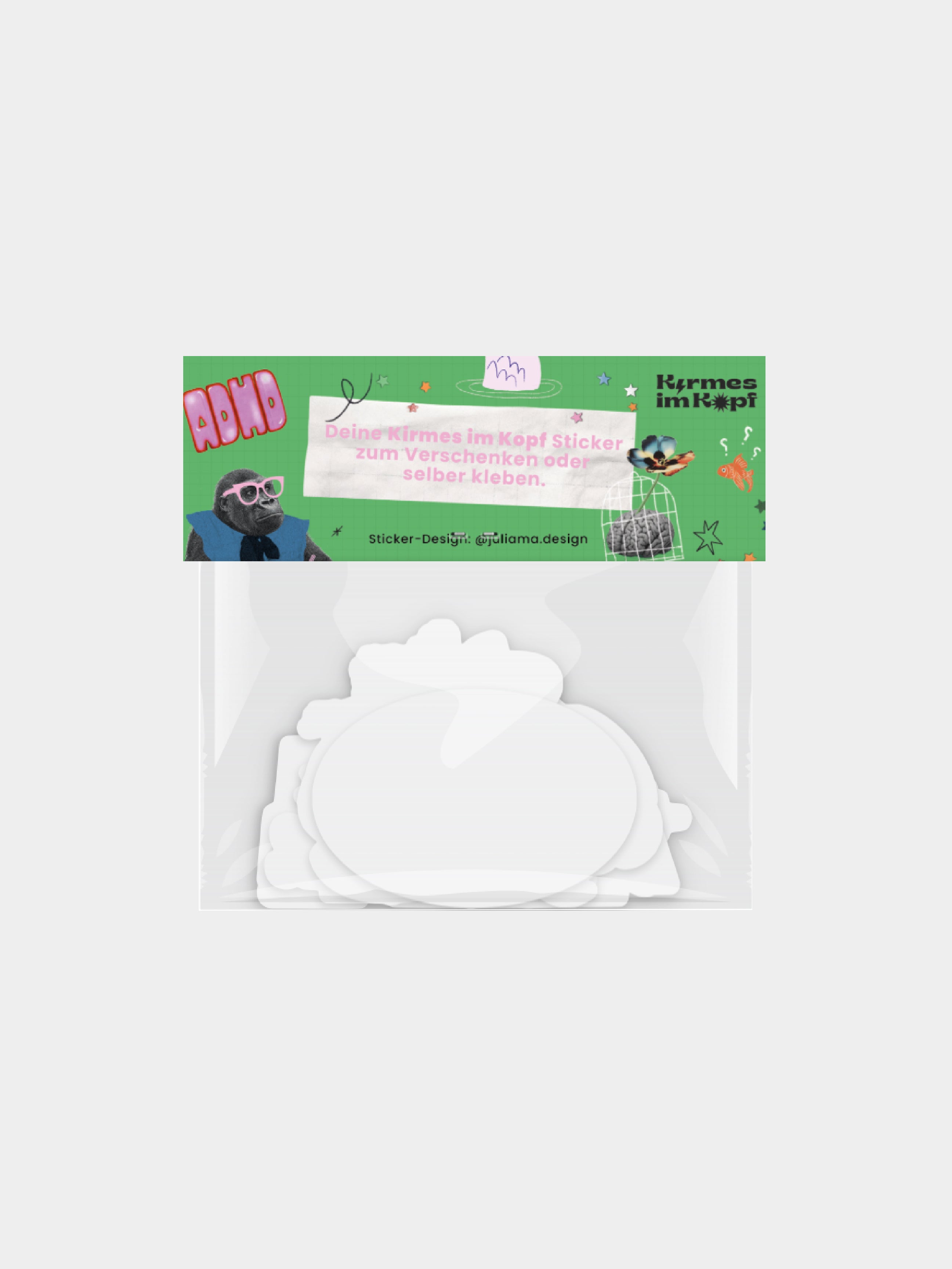 Sticker-Set: Normal war nie der Plan x Angelina Boerger - nurcool