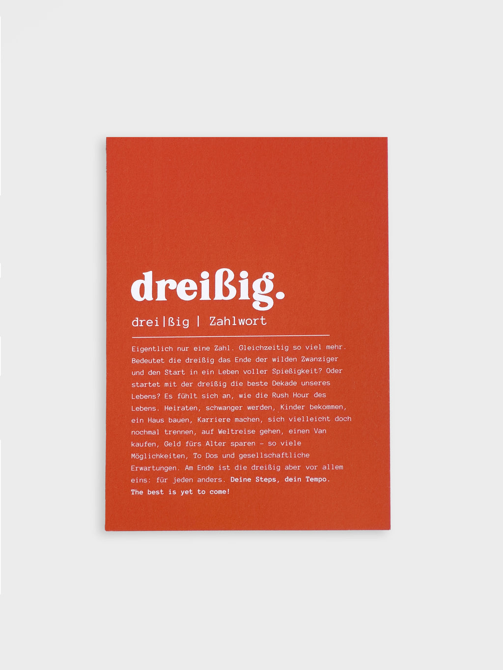 Postkarten: dreißig. - nurcool