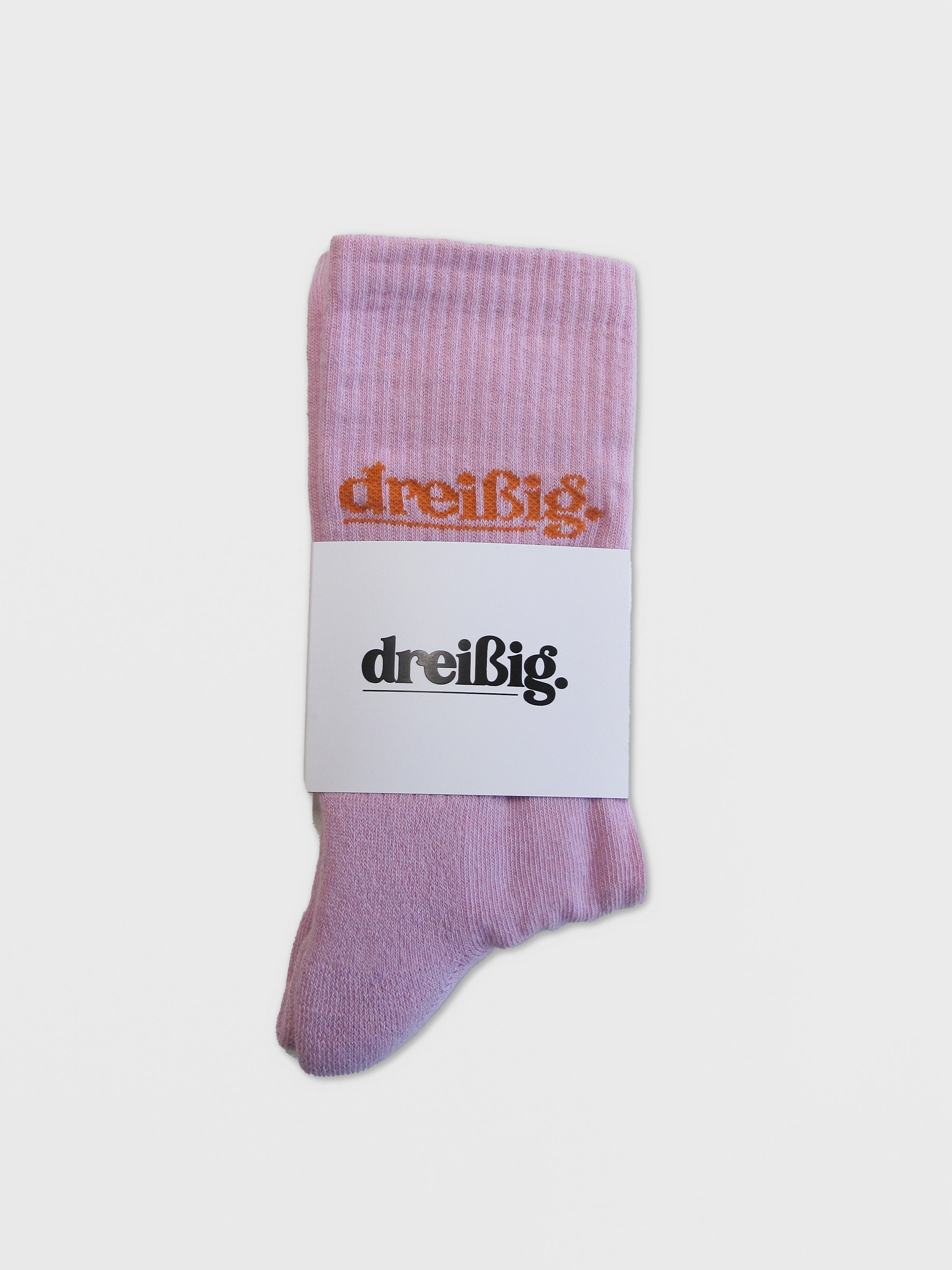 Socken: dreißig. (rosa)