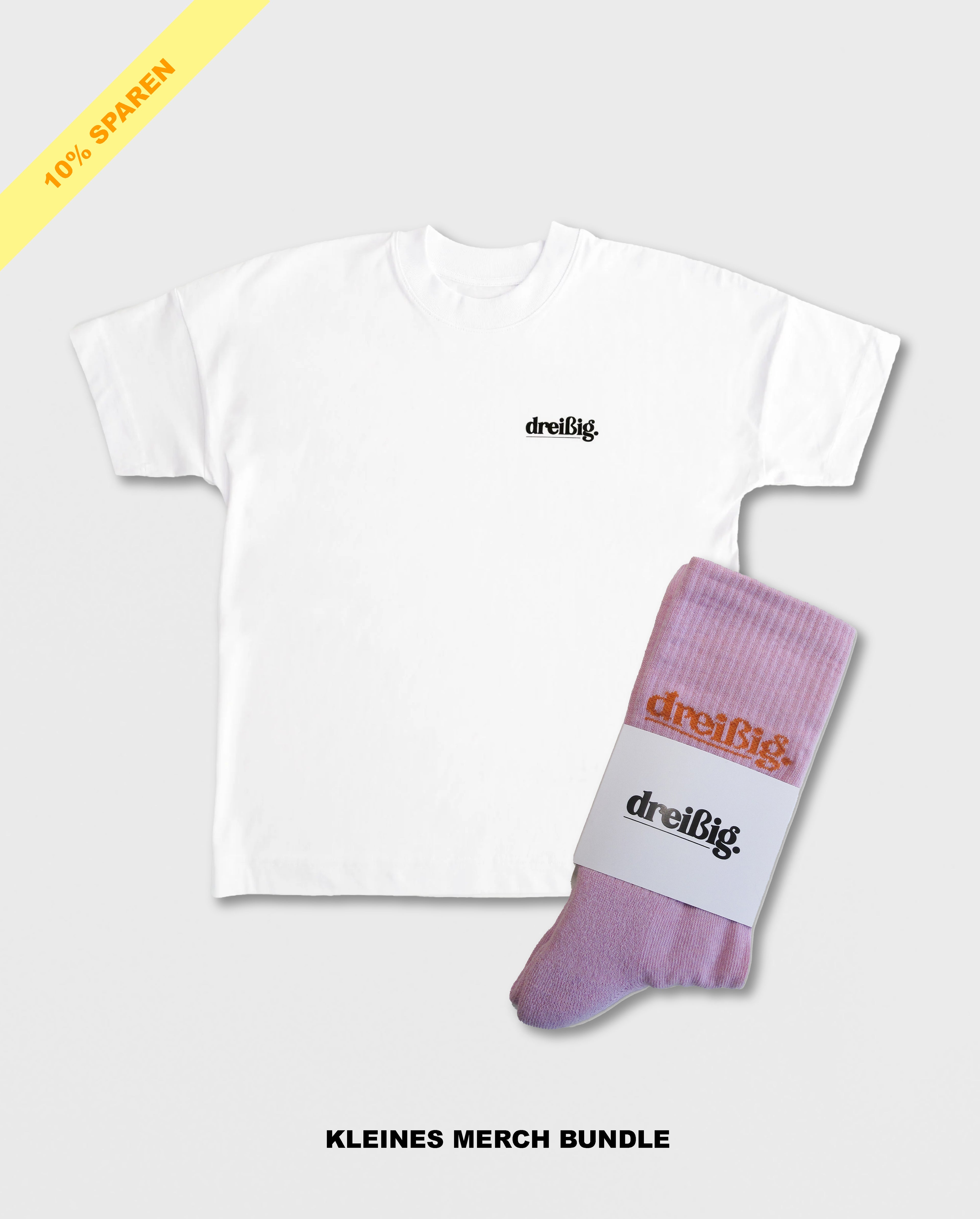 kleines Merch-Bundle: dreißig (rosa)