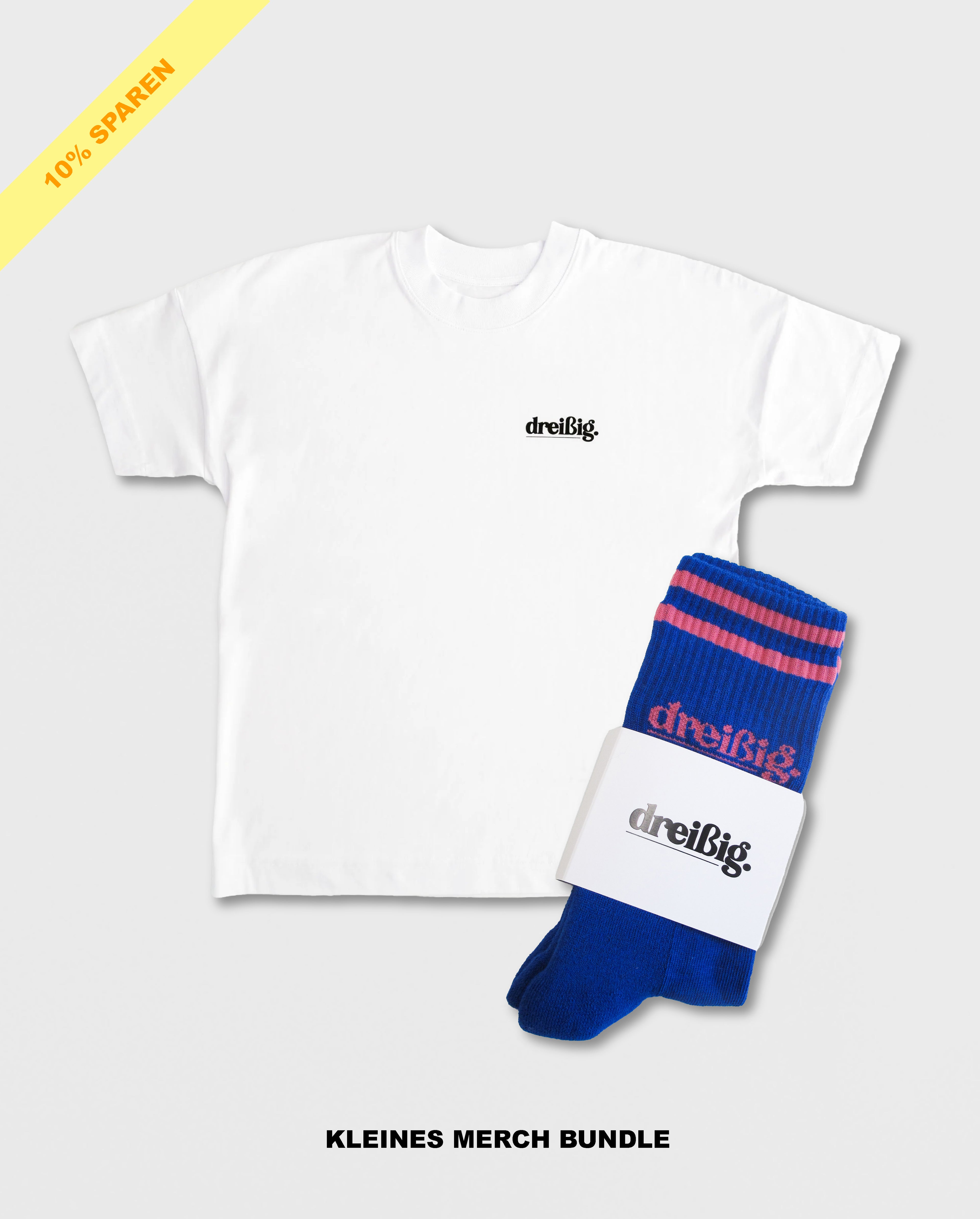 kleines Merch-Bundle: dreißig (blau)