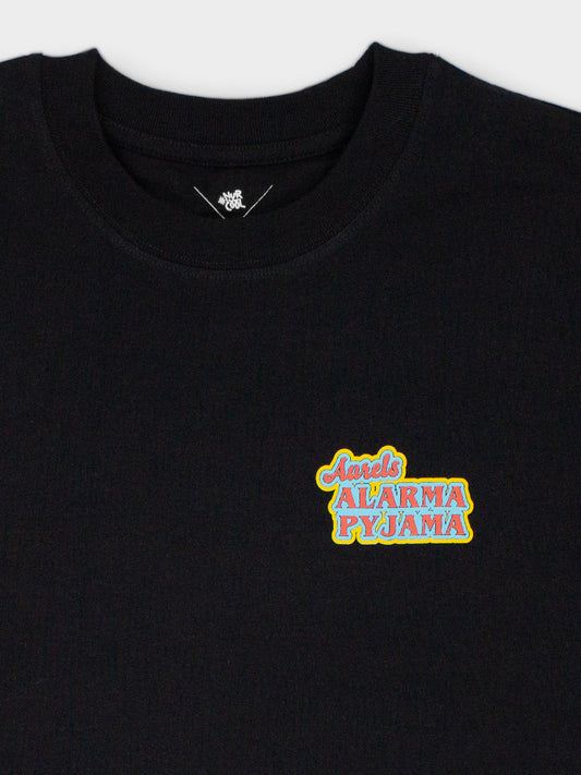 T-Shirt: Aurels Alarma Pyjama (schwarz) - nurcool