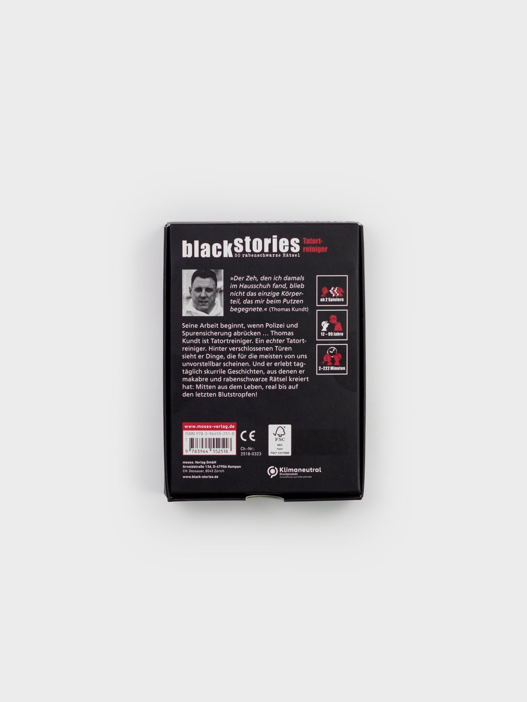 Black Stories: Tatortreiniger - nurcool