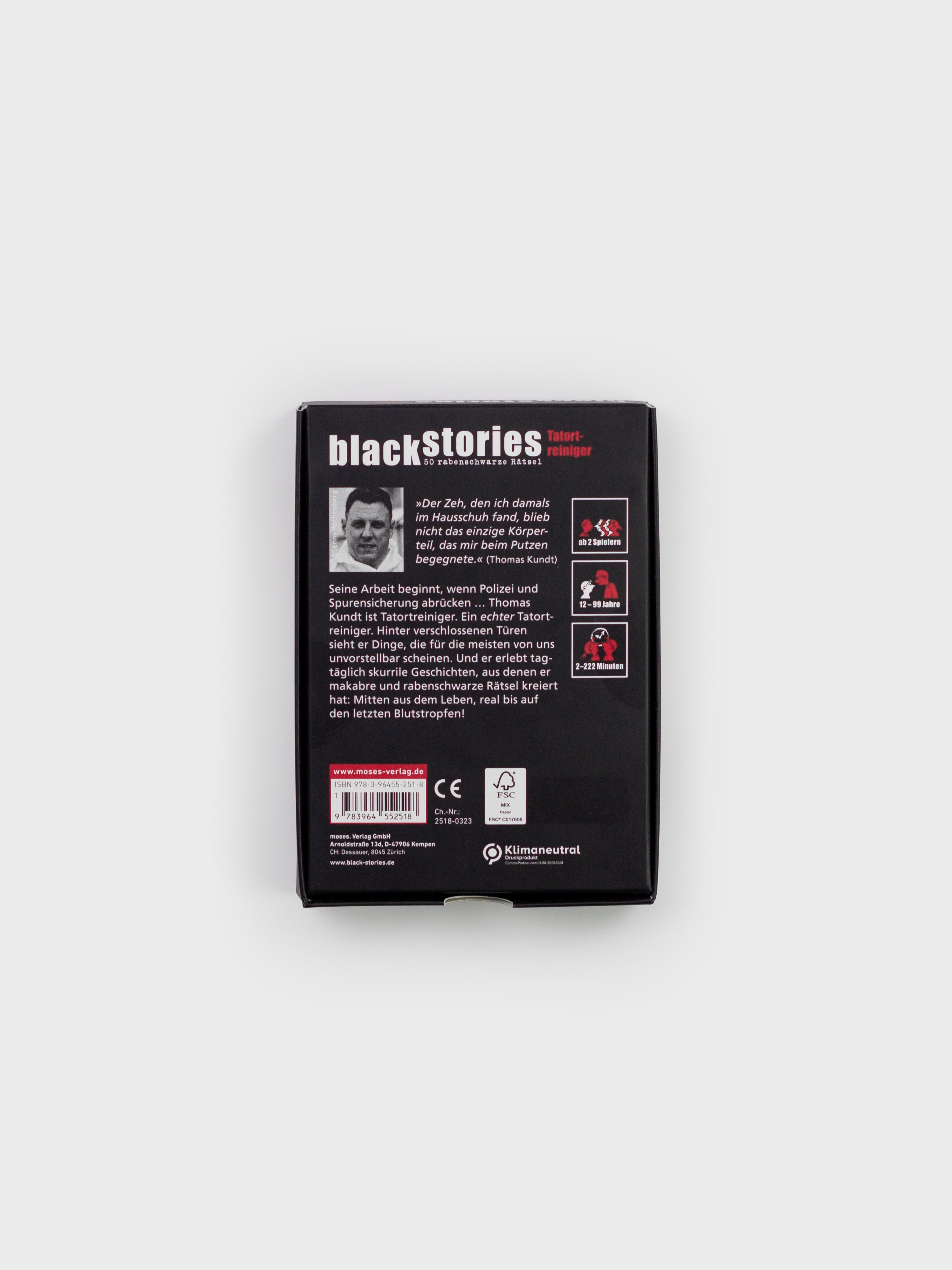 Black Stories: Tatortreiniger - nurcool